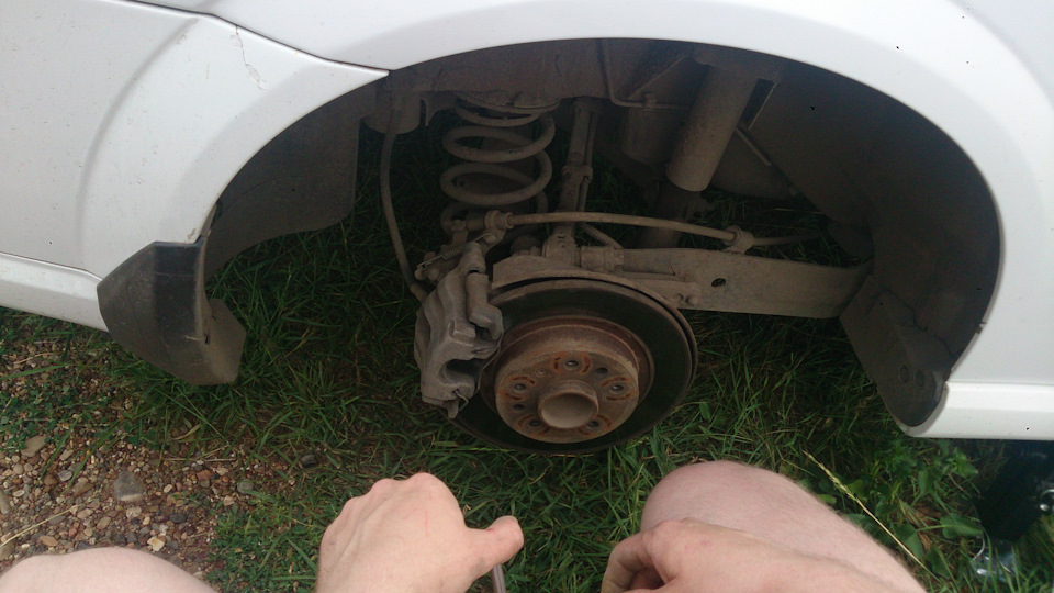 Гремит задний суппорт. — Opel Vectra C, 1,8 л, 2008 года | визит на ...