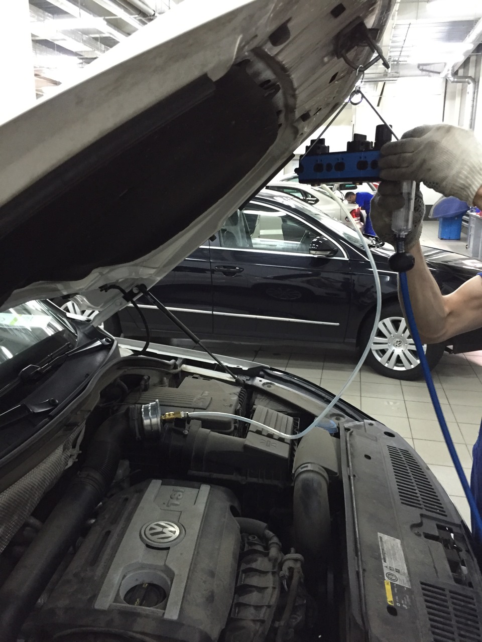 Фото в бортжурнале Volkswagen Tiguan (1G)