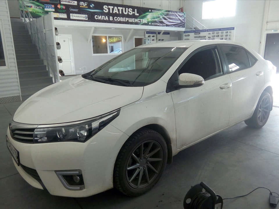 Чип тюнинг Toyota Corolla 1.3 99лс 2014 — STATUS-L Казань на DRIVE2