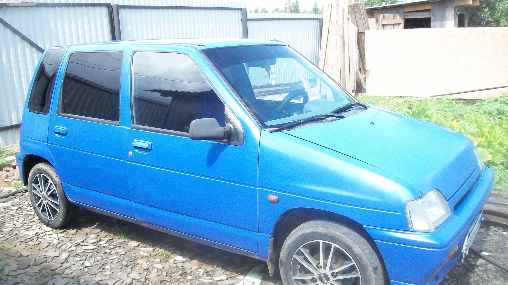 Daewoo Tico 0.8 бензиновый 2002 | СИНИЙ КОСМИЧЕСКИЙ на DRIVE2