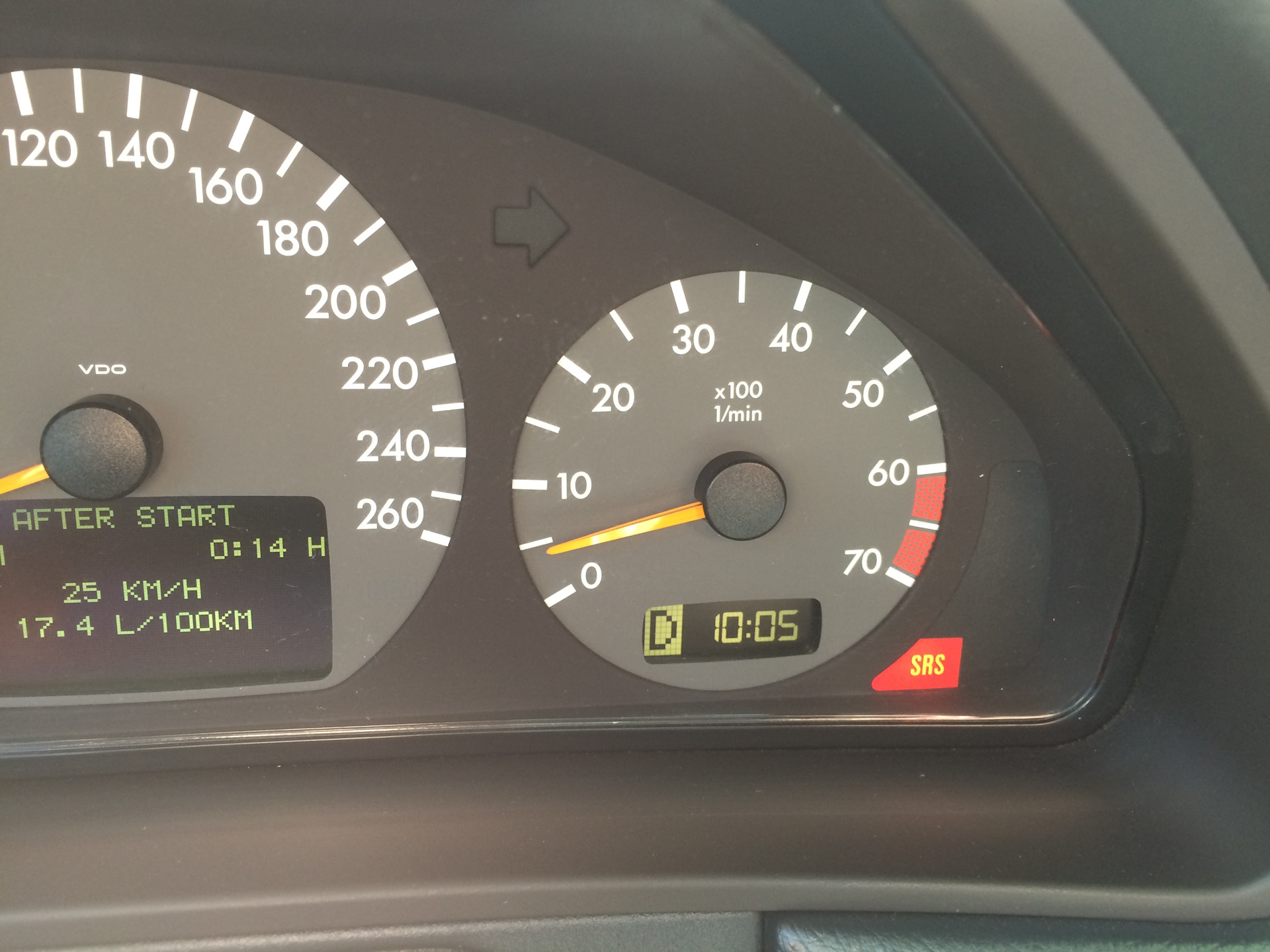 Диагностика — Mercedes-Benz E-class (W210), 4,3 л, 2000 года | визит на ...