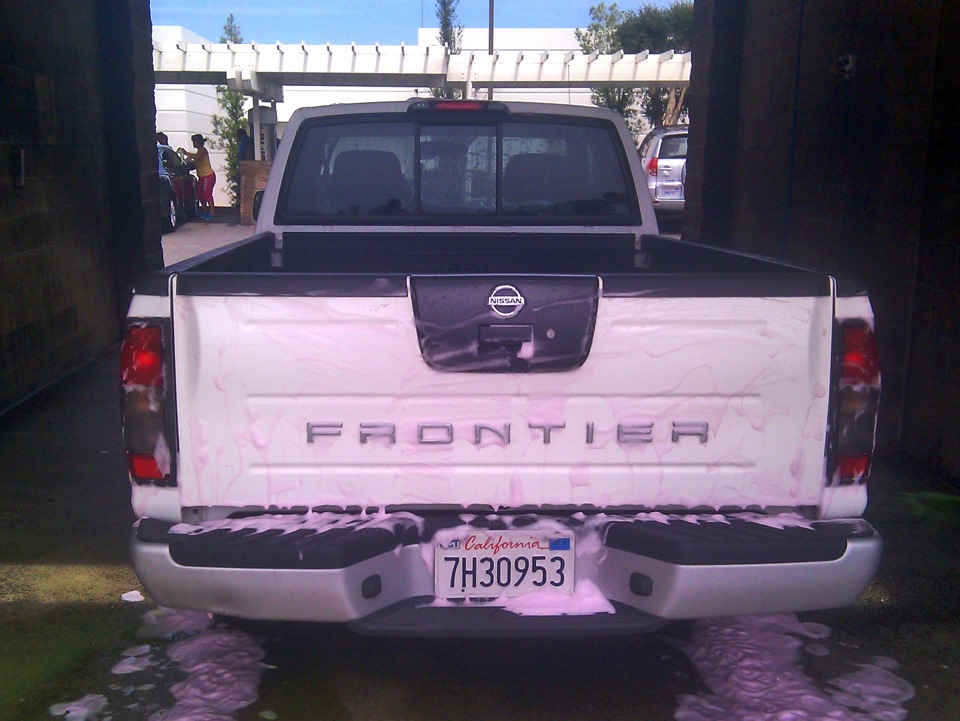 Мыльно-рыльная запись — Nissan Frontier (1G), 2,4 л, 2004 года | мойка ...