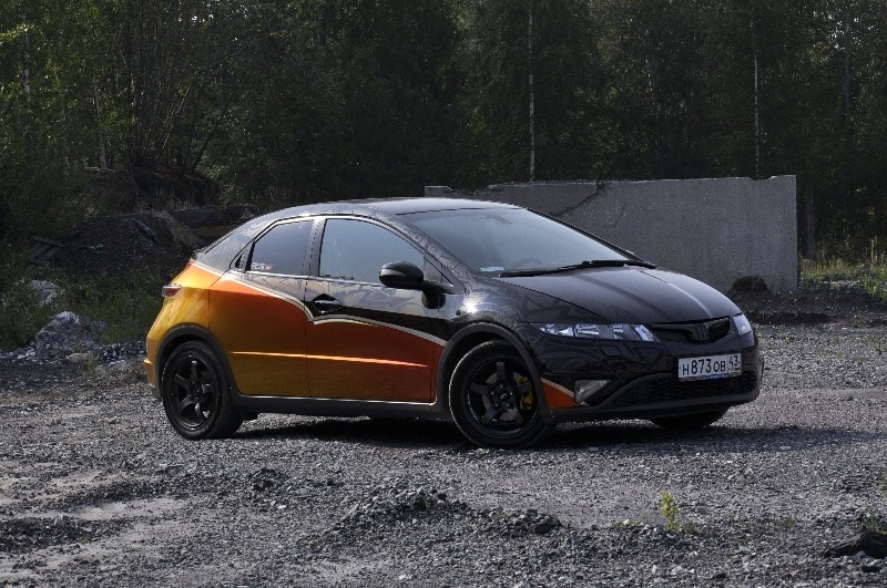 Honda Civic 5d лаймовый