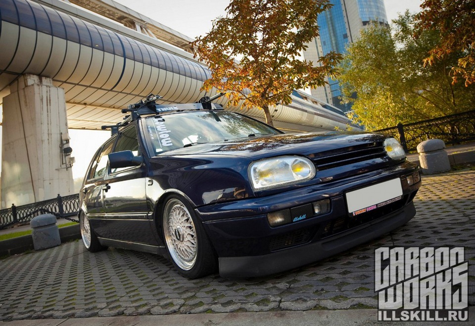 GOLF VR6 декорирование карбоном заглушек в бампер. — DRIVE2
