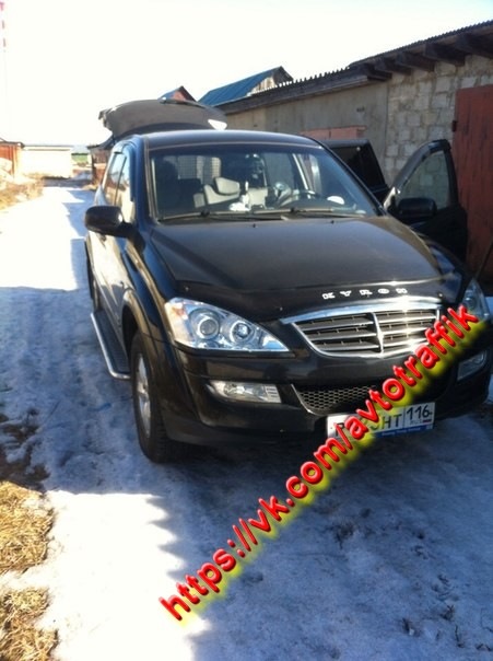 Установка Автомобильных чехлов на Ssan Yong Kyron — Автоателье ...