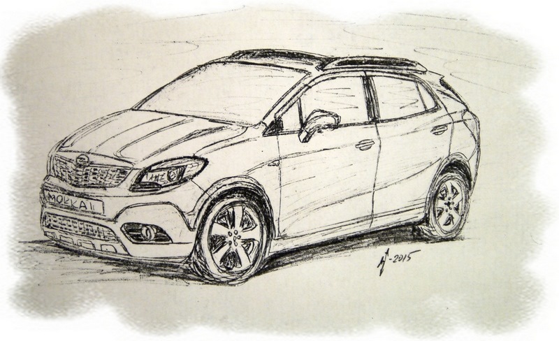 Ford kuga рисунок