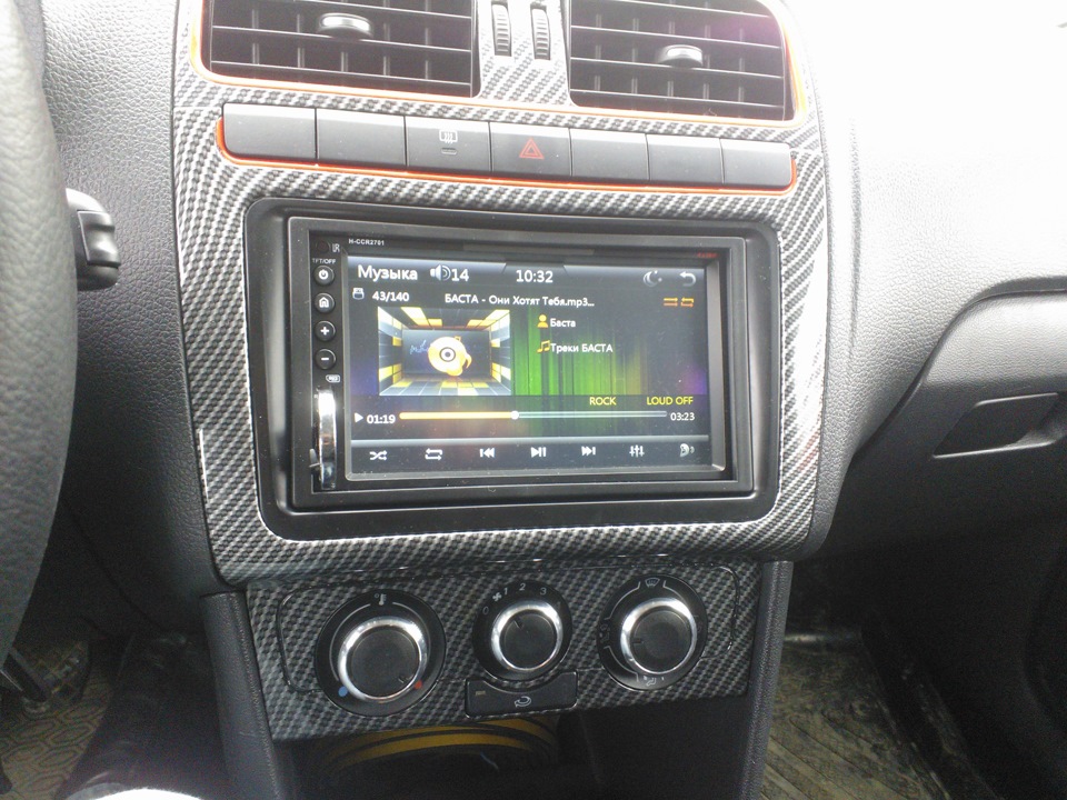 USB ресивер Hyunda i H-CCR2701 — Volkswagen Polo Sedan, 1,6 л, 2013 ...