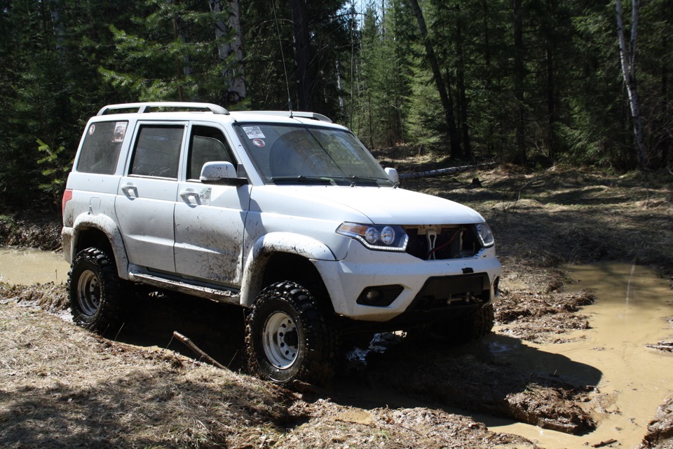 Тут мараем колесики — УАЗ Patriot