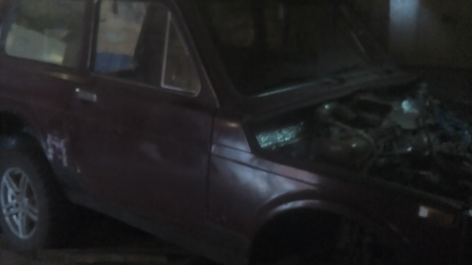 Горит лампа давления масла на холостых — Lada 4x4 3D, 1,6 л, 1992 года ...