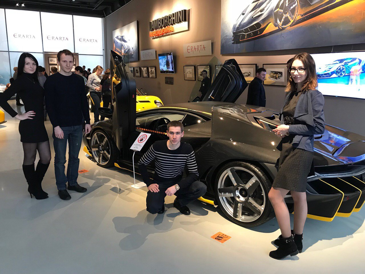 Музей Lamborghini в Москве