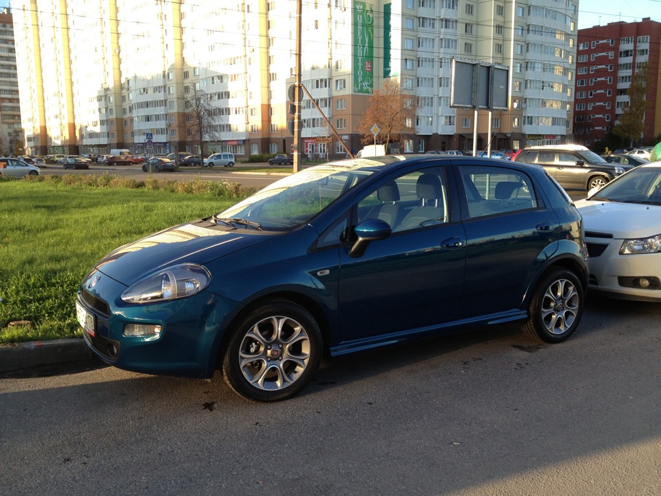 Цвет авто! — FIAT Punto Evo, 1,4 л, 2012 года | наблюдение | DRIVE2