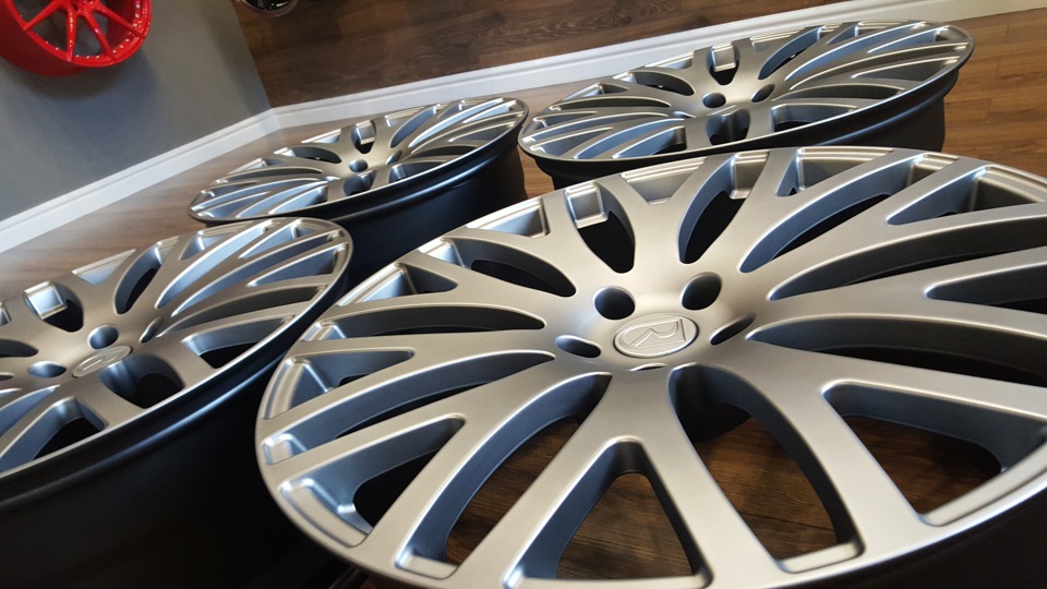 Кованые диски Rocksroad Empire 22x10 ET45 Titan Matte для Range Rover