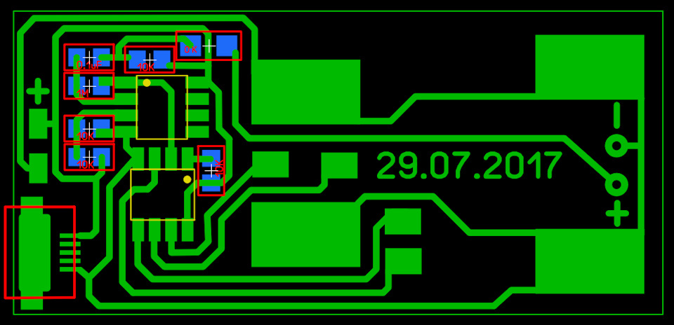 Проекты на attiny88