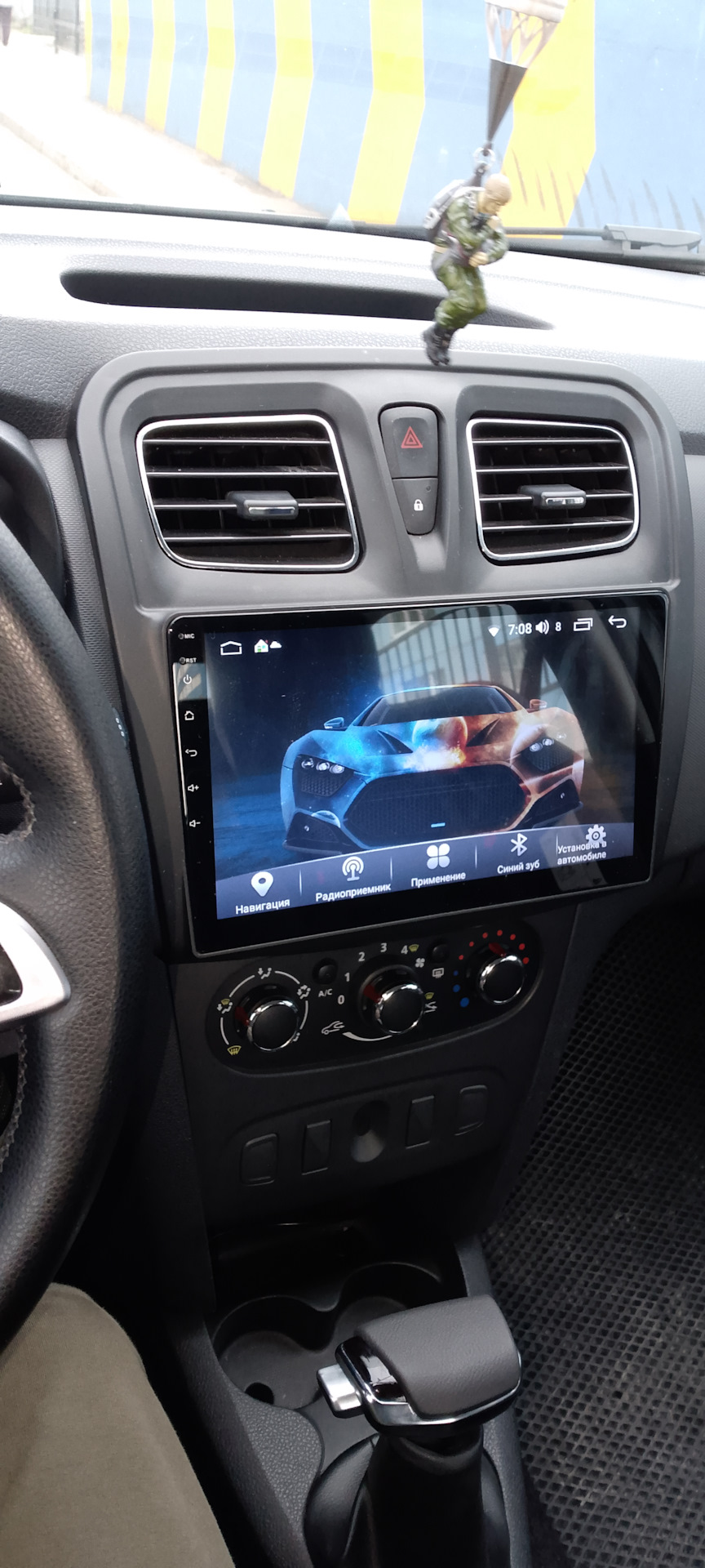 Андроид вместо скучной штатной мультимедиа. — Renault Logan Stepway, 1 ...