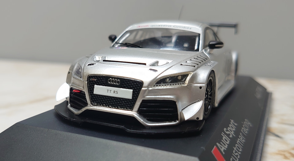 Audi TT RS 2010 customer rasing VLN Presentation Car (Spark) 1:43 —  Сообщество «Масштабные Модели» на DRIVE2