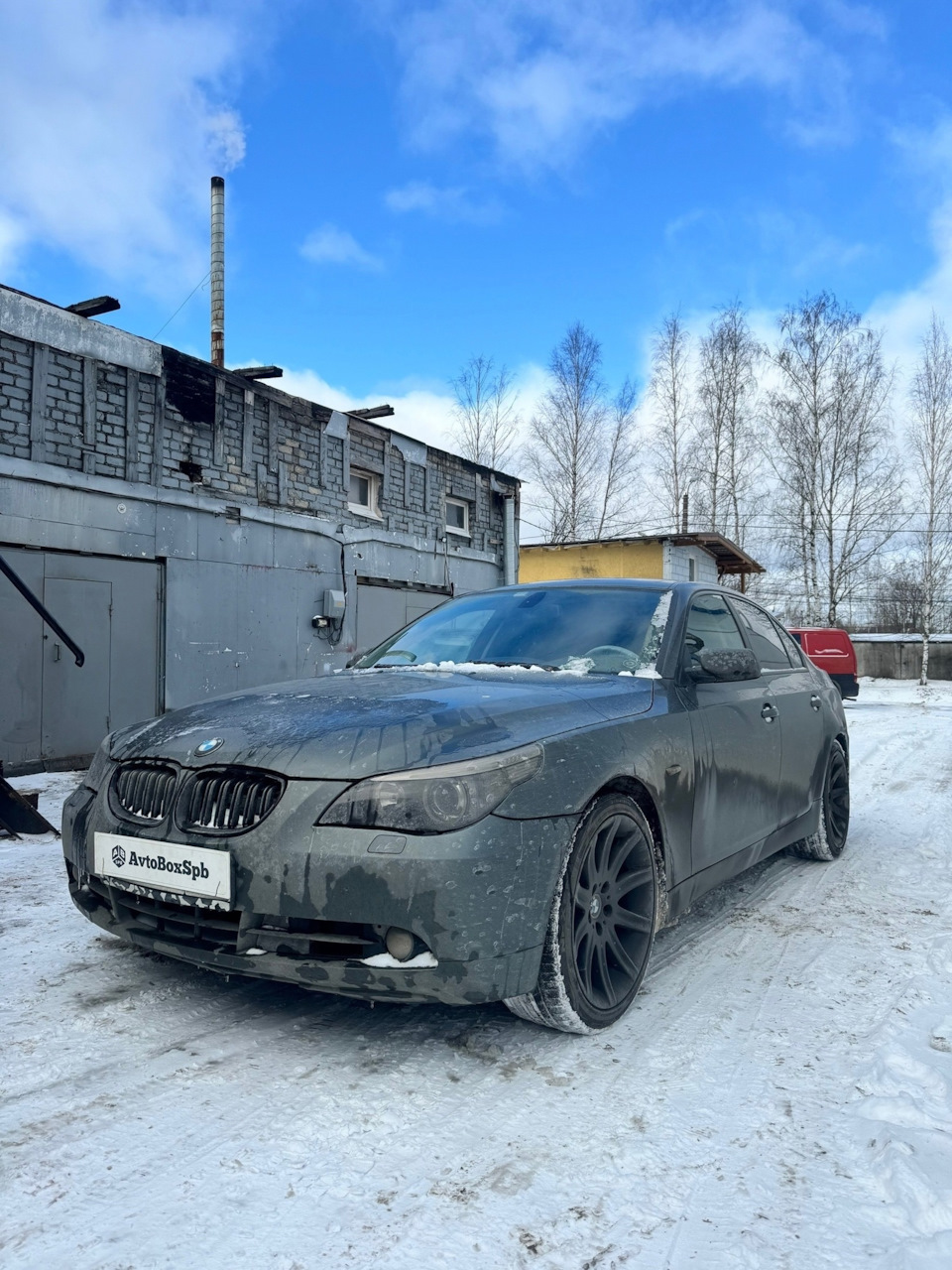 Пескоструйная обработка BMW e60 в СПБ — DRIVE2