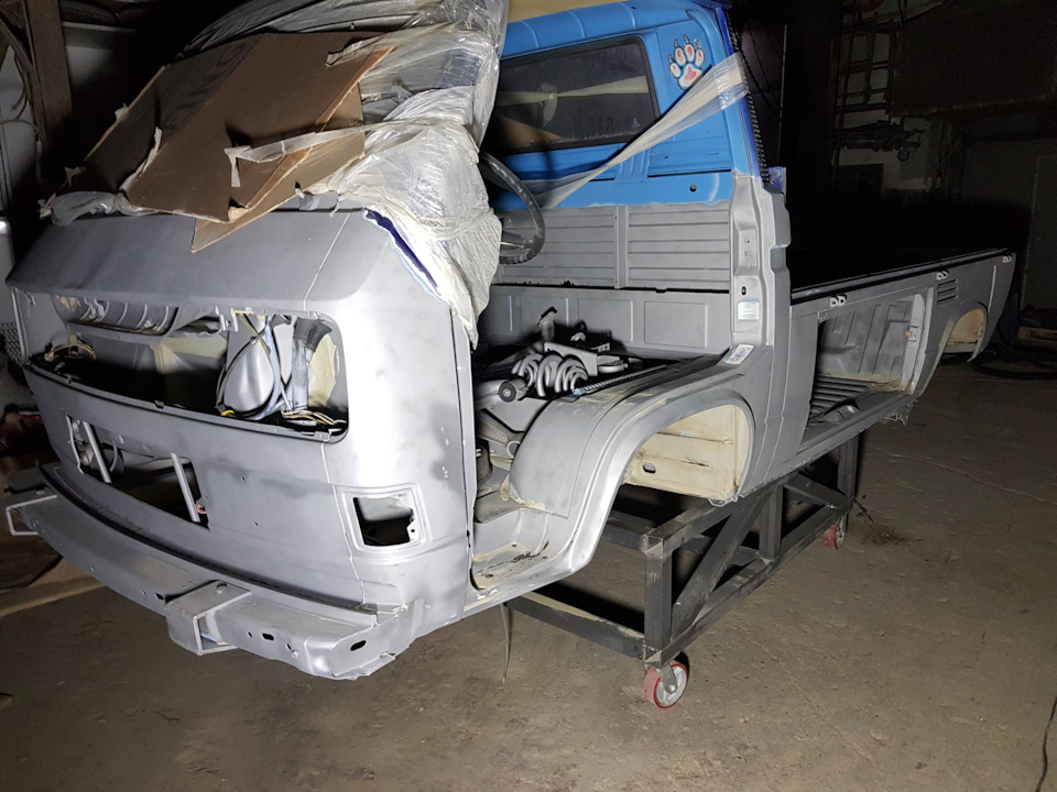 Закончили пескоструйную обработку на 99%. — Volkswagen Transporter T3 ...