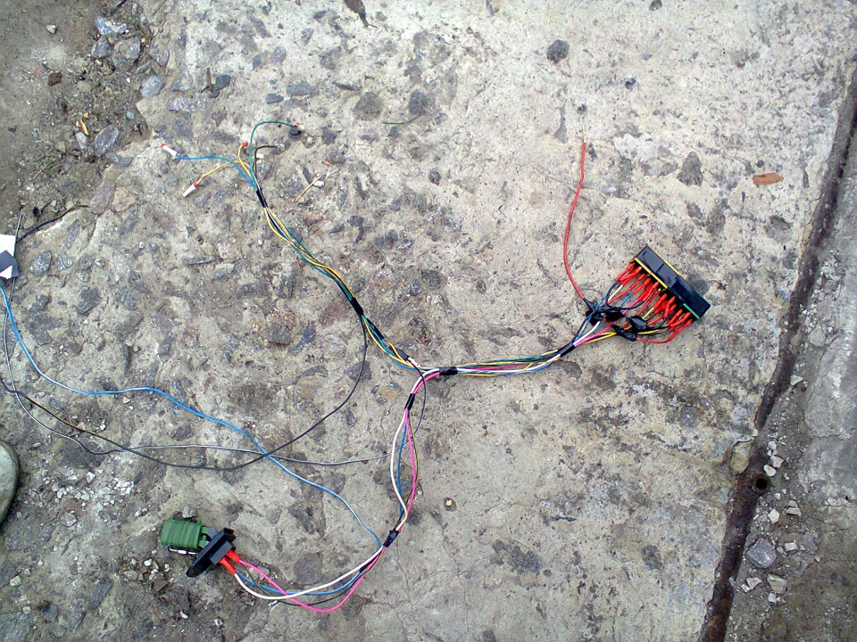 Подключение печки — ИЖ Москвич 412, 1,5 л, 1990 года | своими руками ...