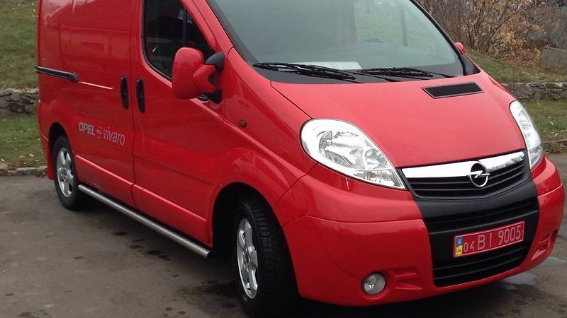 Opel Vivaro 2008 чёрный