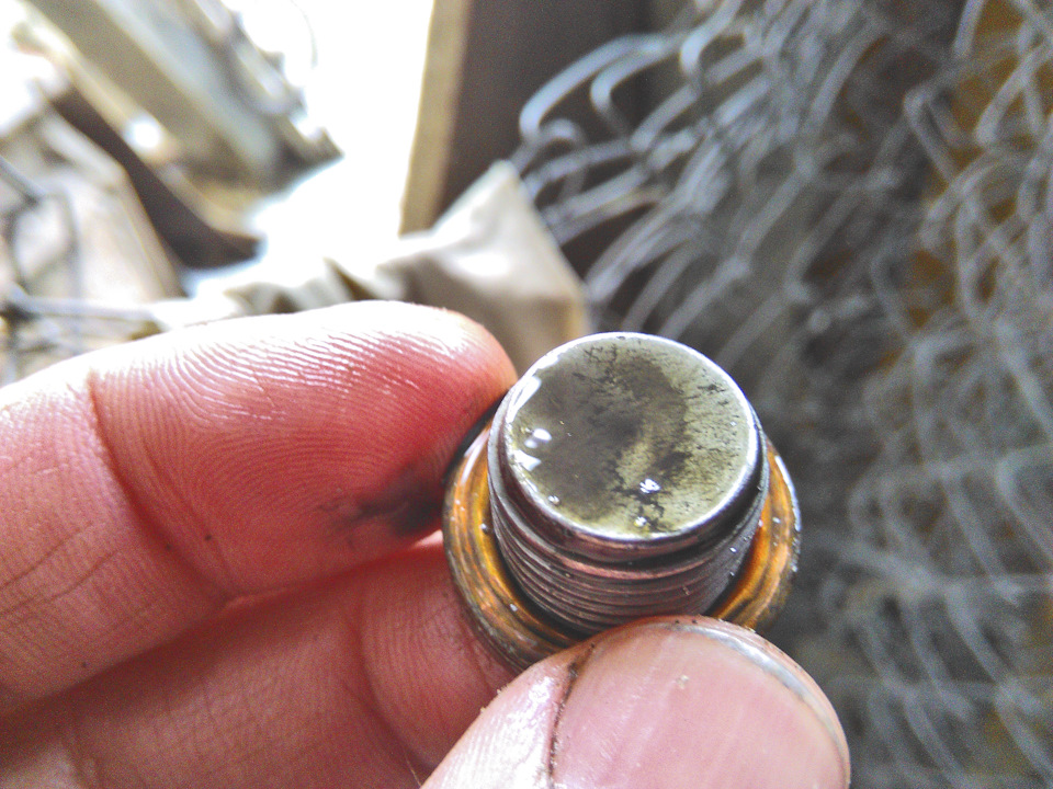 Пара металлических крупинок на магните — Renault Megane III