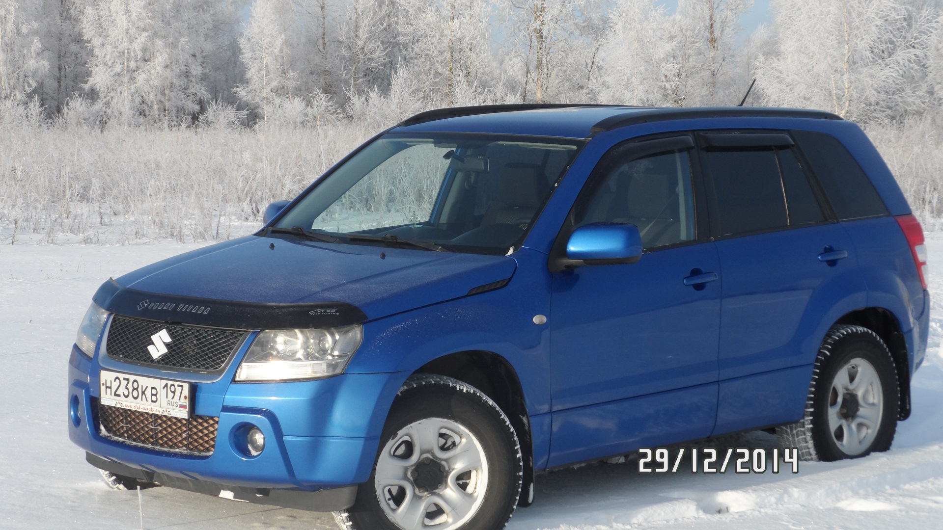 Suzuki Grand Vitara (2G) 2.0 бензиновый 2007 | Синий 2.0 ))140.2007г. на  DRIVE2