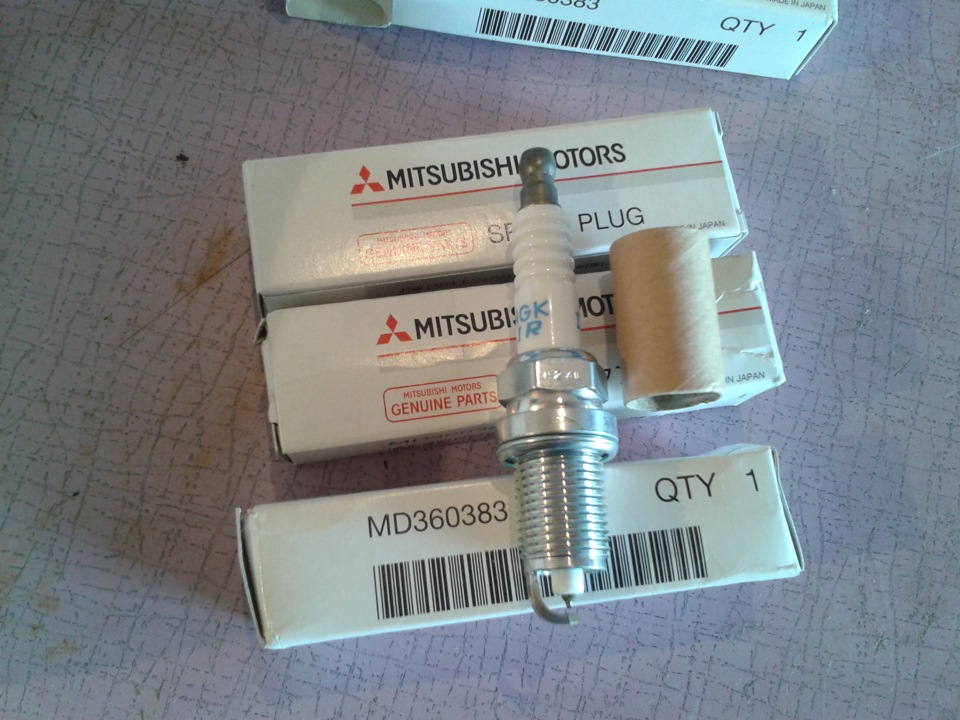 MD360383 Свеча зажигания 4080 Mitsubishi | Запчасти на DRIVE2