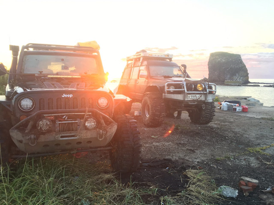 12 часов работы и мы на месте)) — Jeep Wrangler (JK)
