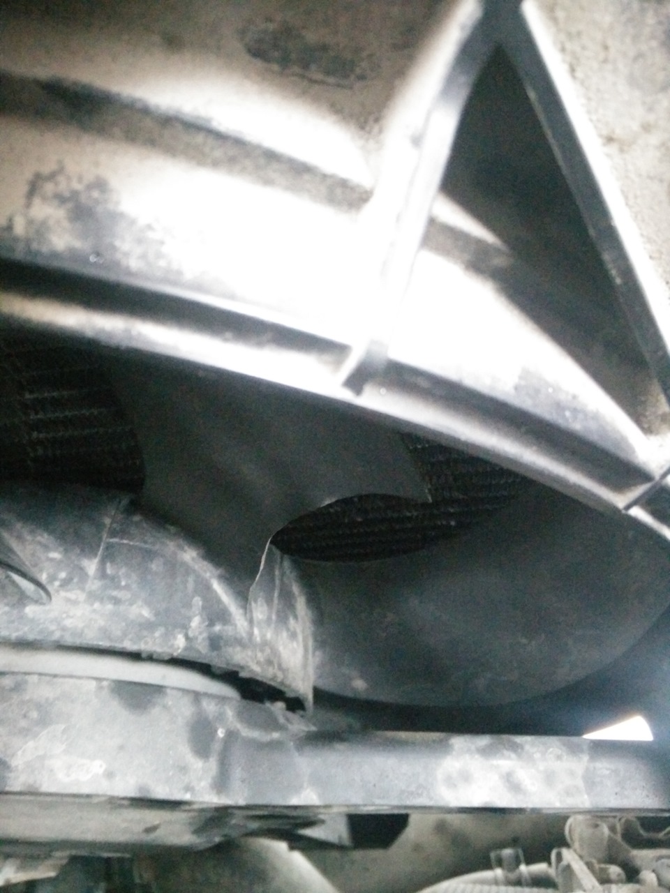 Сломал лопасть вентилятора, продолжение — Nissan Qashqai+2, 2 л, 2008 ...