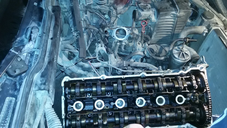 Замена прокладки цпг — BMW 5 series (E34), 2 л, 1992 года | своими ...