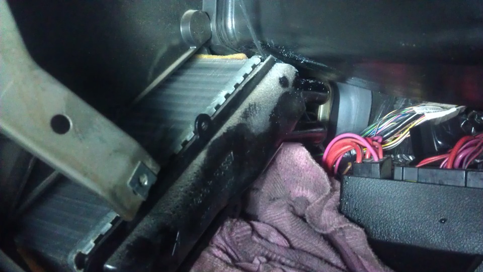 Ремонт №2 Замена радиатора отопителя ШЕВИ НИВА — Chevrolet Niva, 1,7 л ...