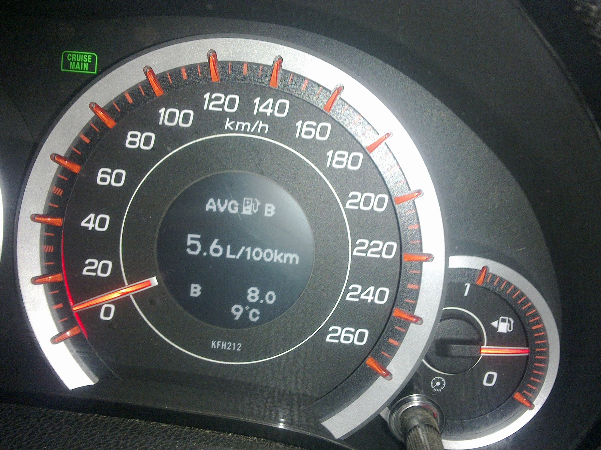 аккорд 8 расход топлива