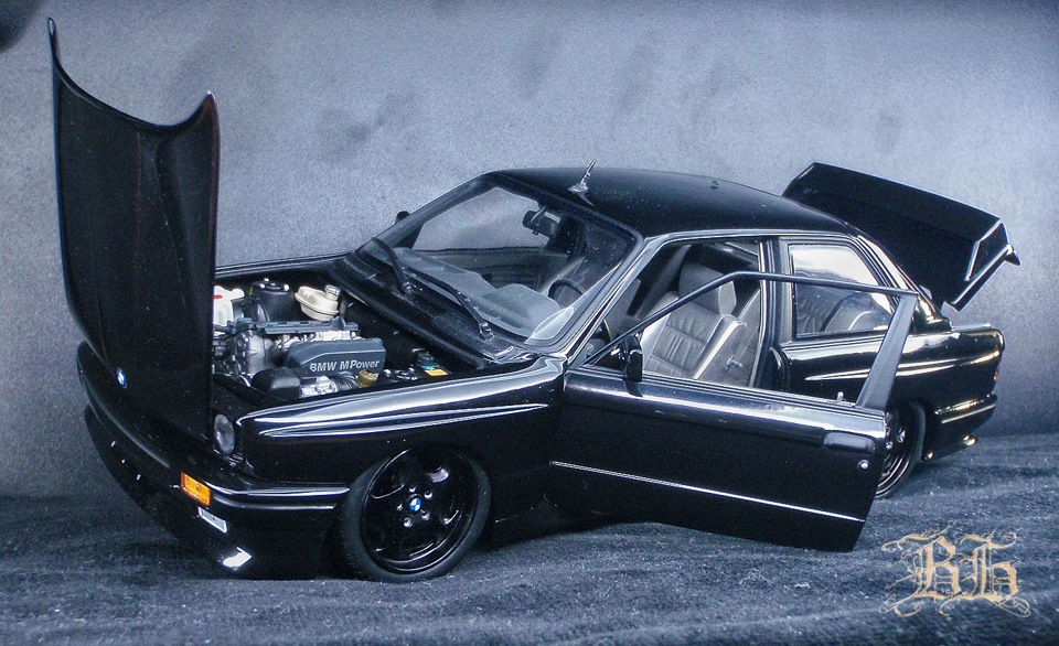 BMW M3 E30 Street 1987 1/18 M-system Style 21 Wheels