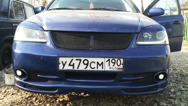 В бампер(лачкруз)птф линзы — Chevrolet Lacetti Sedan, 1,6 л, 2007 года ...