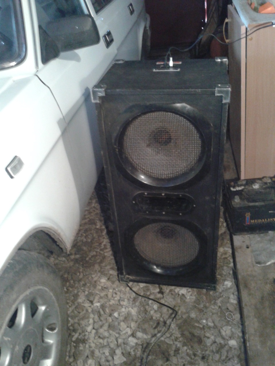 Малюююсенькие такие колонки))) — Москвич 412, 1,5 л, 1974 года ...