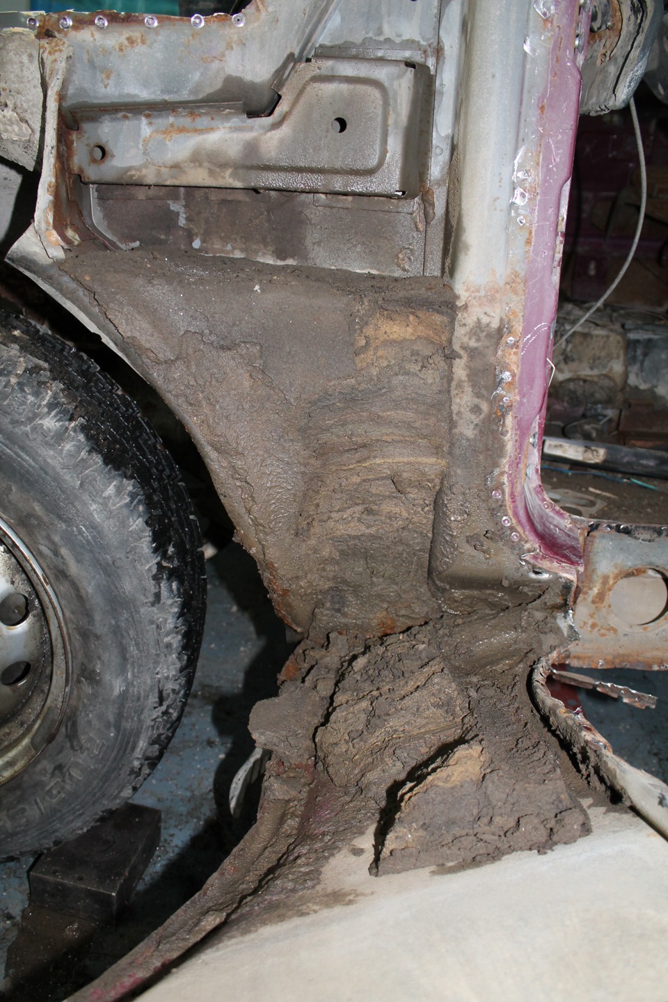 кузовная резка часть 2 — Lada 4x4 3D, 2 л, 2004 года | своими руками ...