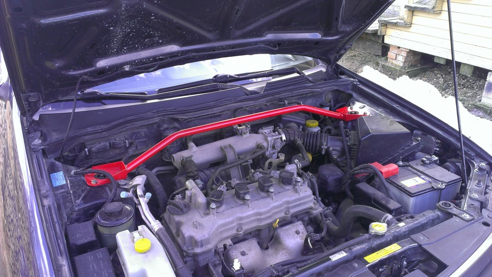 Растяжка стоек передней подвески — Nissan Almera Classic (B10), 1,6 л ...