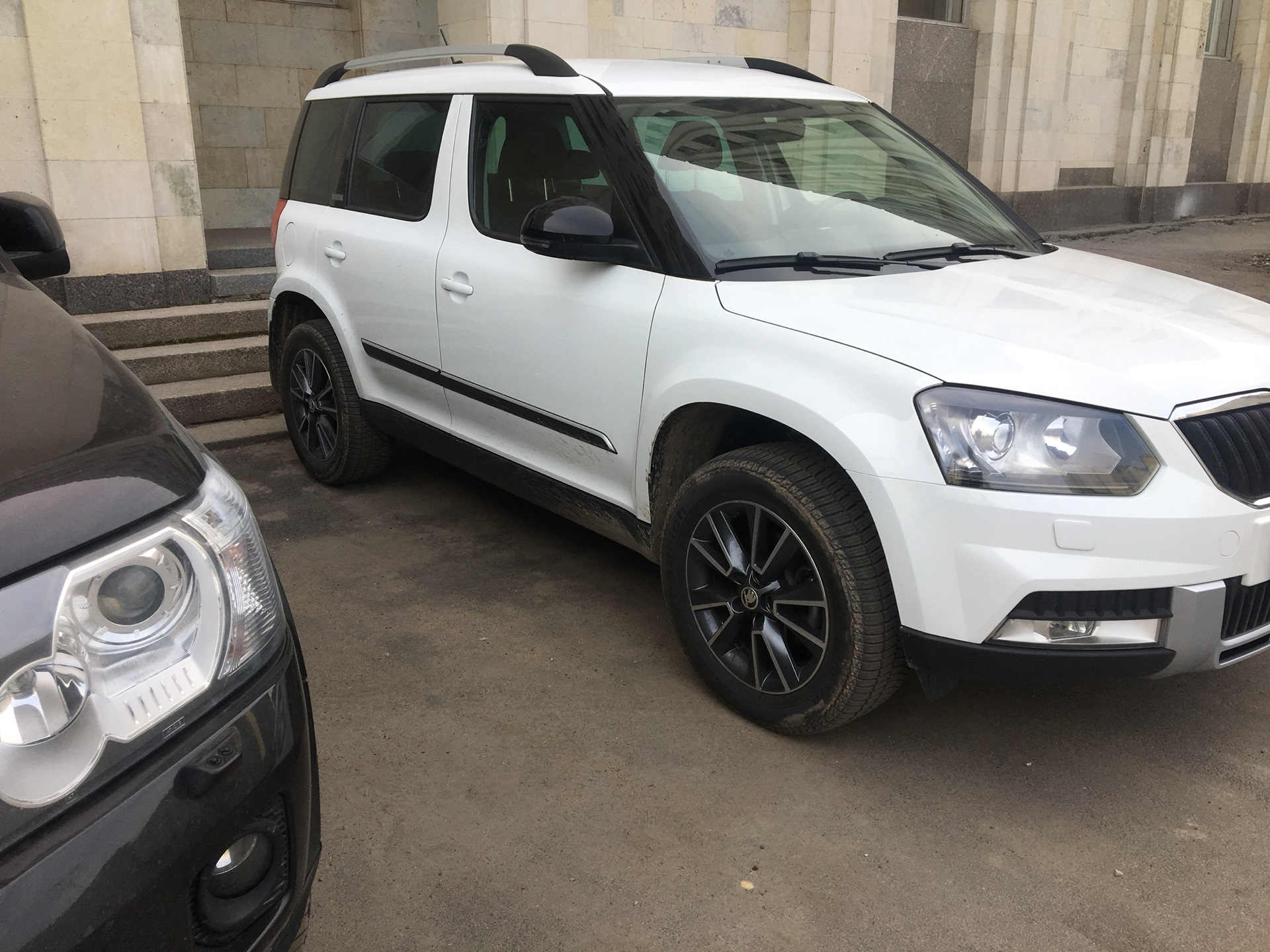 Skoda Yeti матовая пленка