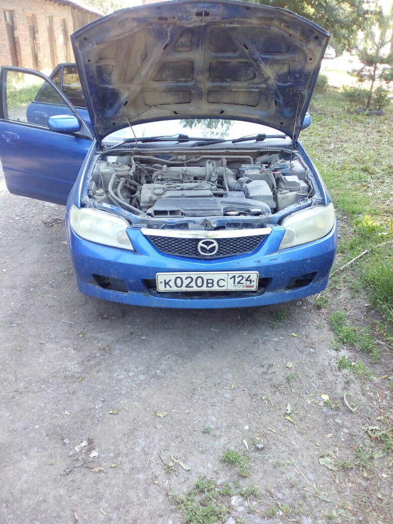 Бампер Sport 20 — Mazda Familia (BJ), 1,5 л, 2002 года | тюнинг | DRIVE2