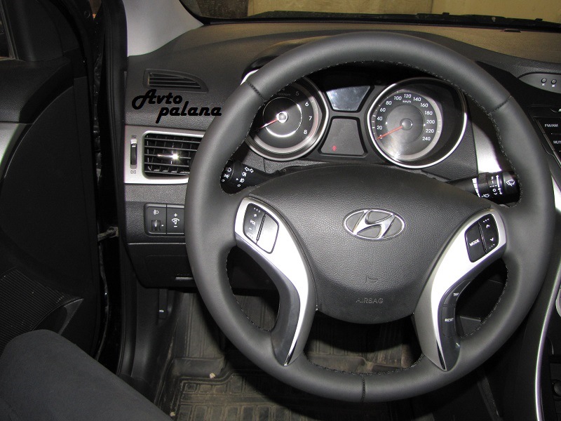 Элантра как снять руль Перетяжка руля Hyundai Elantra - DRIVE2