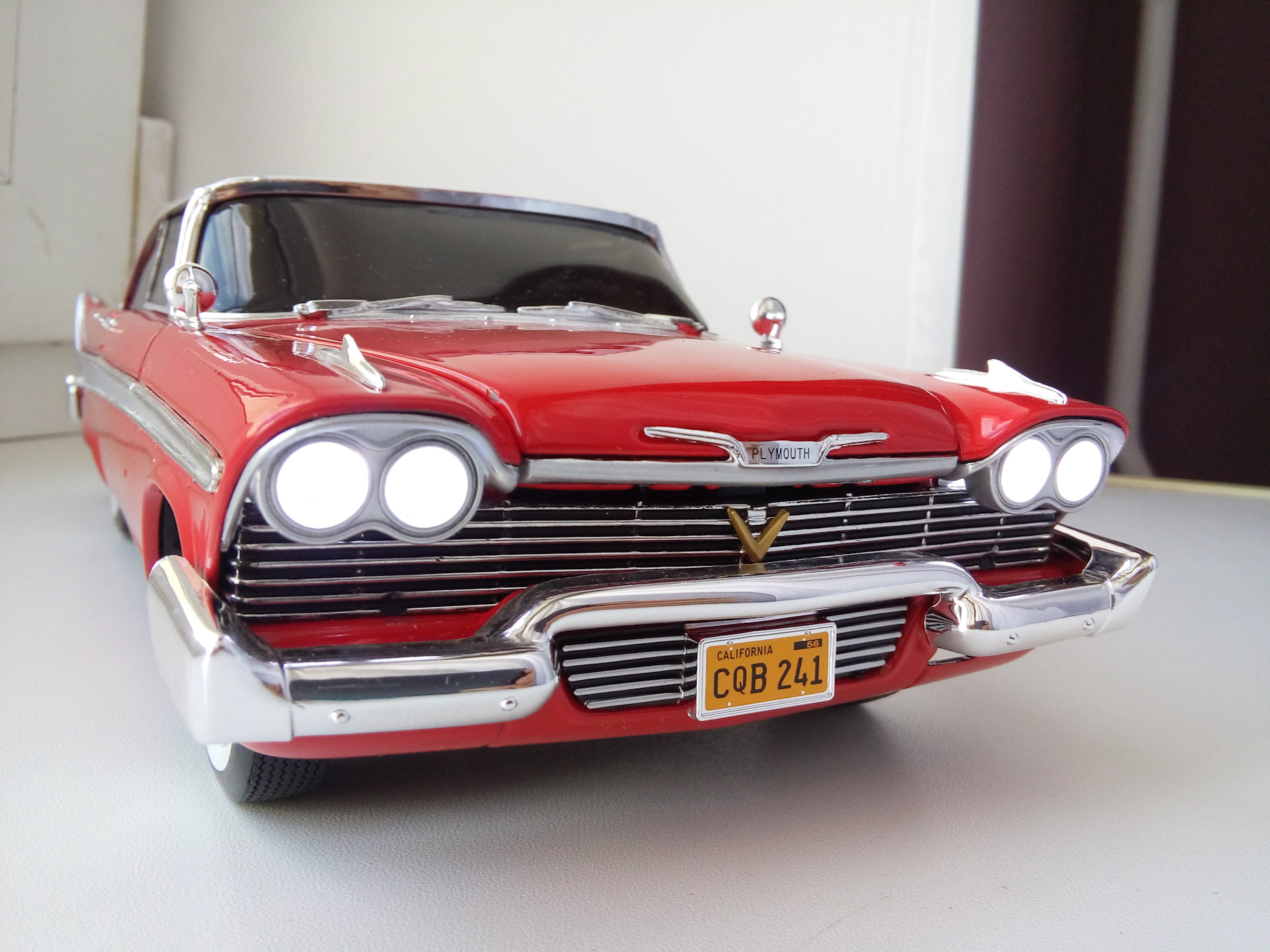 Autoworld 1958 Plymouth Fury Christine 1:18 — Сообщество «Масштабные  Модели» на DRIVE2