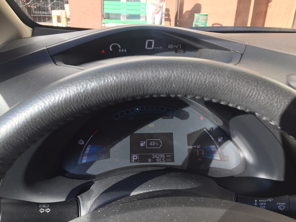 Фото в бортжурнале Nissan Leaf (1G)