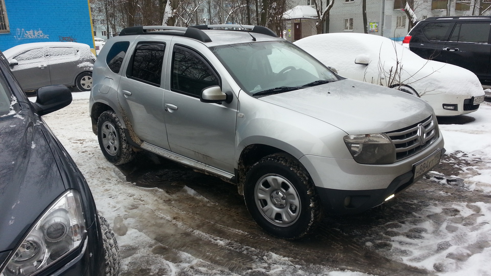 Renault Duster (1G) 1.5 дизельный 2012 | Серая платина 1.5 CdiESP на DRIVE2