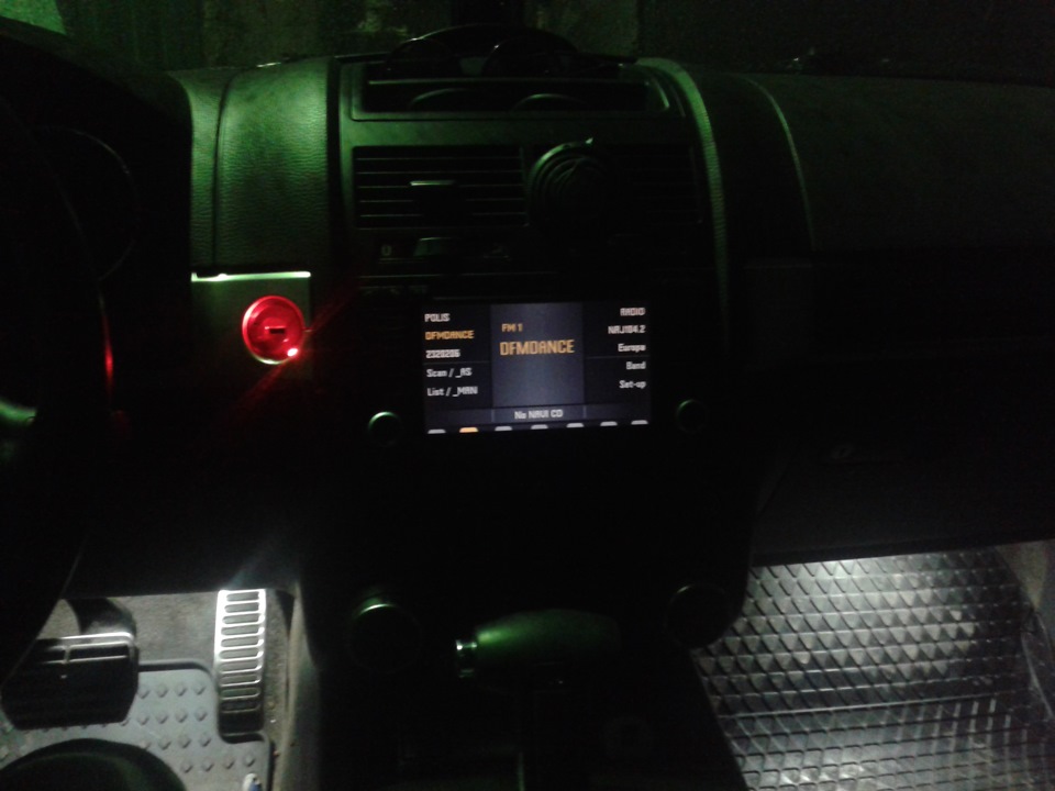 Подсветка ключа. — Volkswagen Touareg (1G), 4,2 л, 2004 года | своими ...