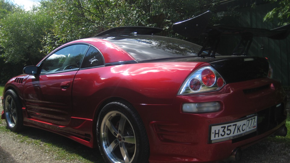 Mitsubishi Eclipse RED SHARK на МКПП + Чип