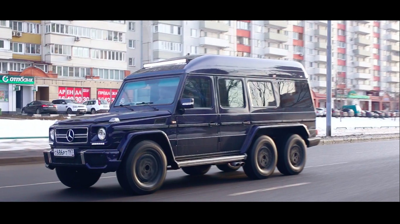 Тест шестиколесного Гелендвагена!) Mercedes-Benz G 500 6x6 1994 года!) —  «Видеосюжеты» на DRIVE2