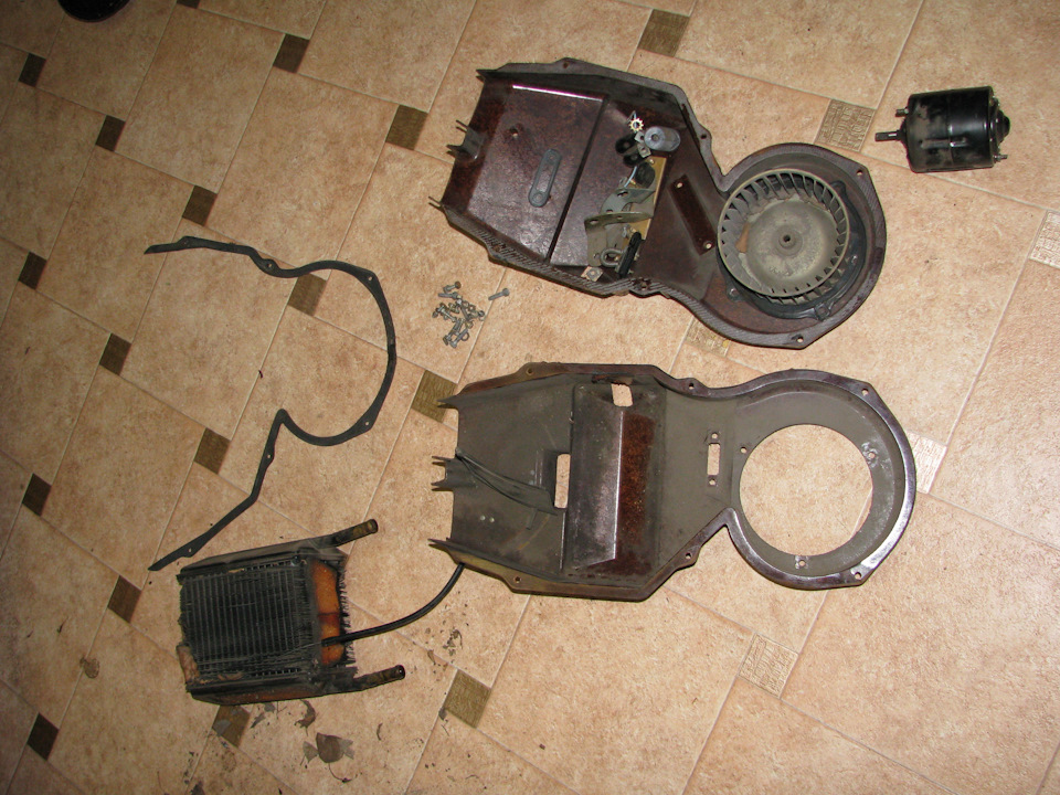 Разборка Печки — ГАЗ 24, 2,5 л, 1979 года | своими руками | DRIVE2