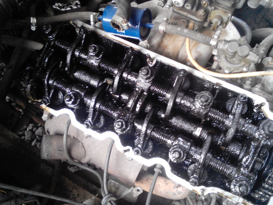 Регулировка клапанов. — Москвич 2141, 1,8 л, 1993 года | своими руками ...