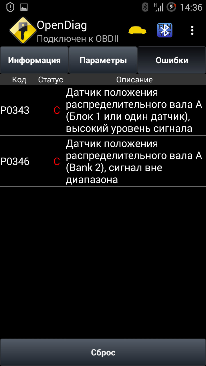 V1.5 Bluetooth OBDII сканер ELM327/ прибор для подключения к компьютеру  вашего автомобиля. — Lada 2114, 1,6 л, 2010 года | электроника | DRIVE2