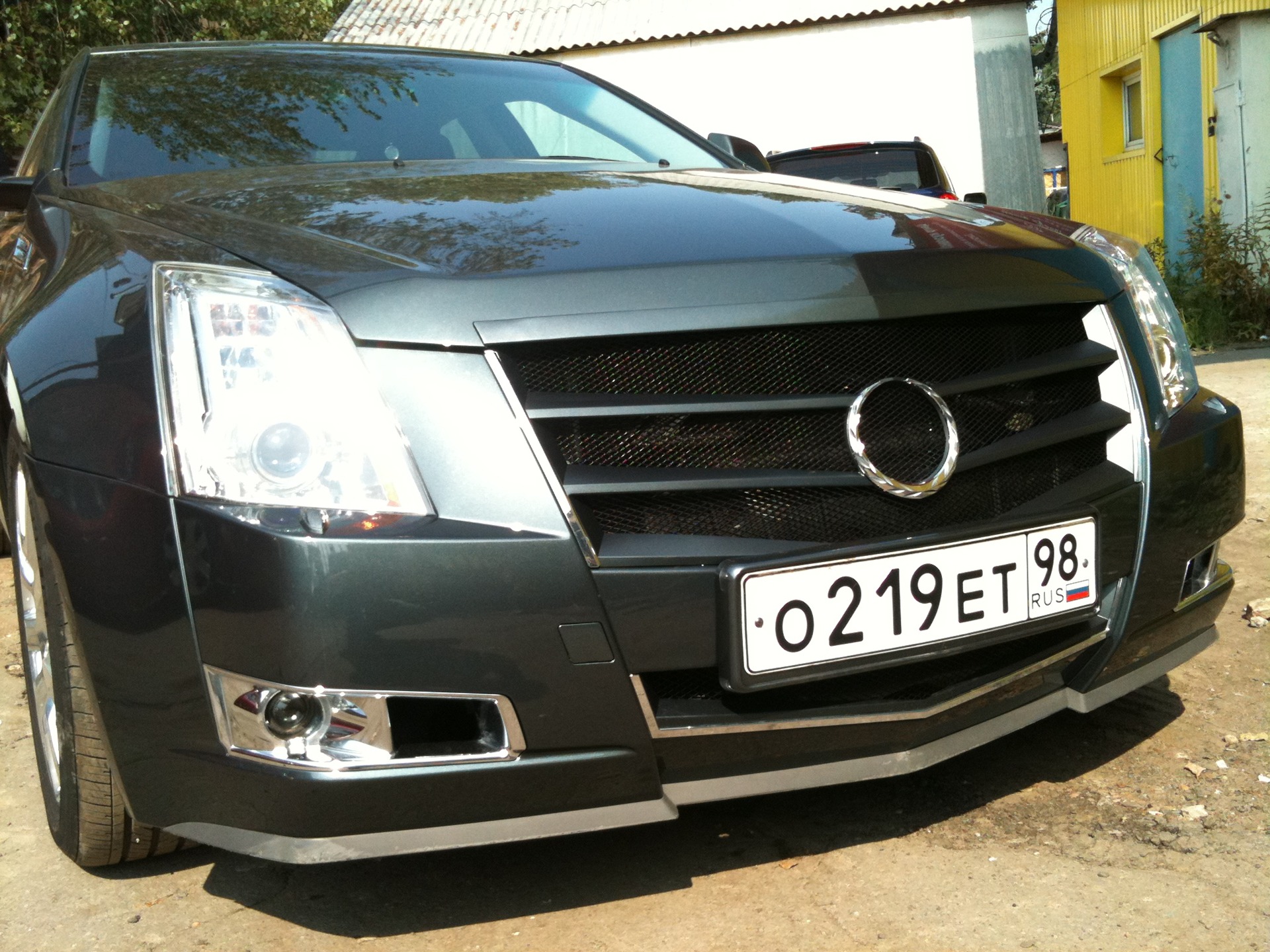 Тюнингую авто. Решетка — Cadillac CTS (2G), 3,6 л, 2010 года | тюнинг |  DRIVE2