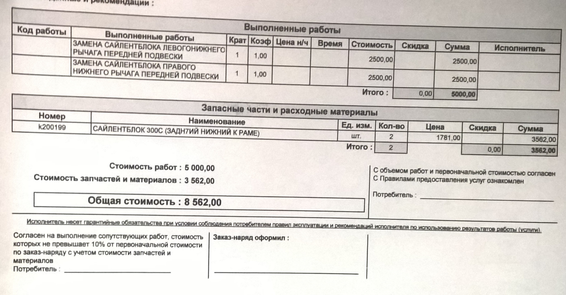 Работы выполнены согласно проекта